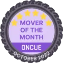 Mover of the Month OnCue